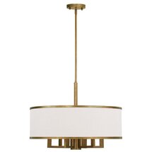 Online Designer Living Room Bisbee 6-Light Drum Chandelier by Mercury Row