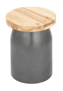 Online Designer Studio Fiberglass Wood Foot Stool