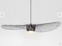 Online Designer Combined Living/Dining Vertigo Pendant Light-Large-Black 