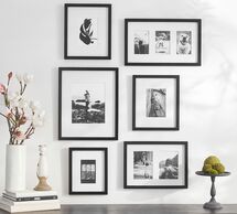 Online Designer Living Room Wood Gallery Frames in a Box