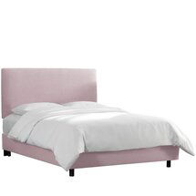 Online Designer Bedroom Amelio Upholstered Low Profile Standard Bed