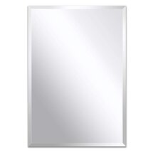 Online Designer Hallway/Entry 30" x 20" Thendara Beveled Frameless Mirror