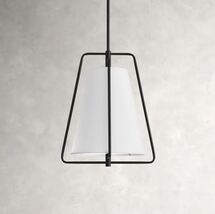 Online Designer Bedroom Midnight Black Dalena Single Light Dimmable Pendant