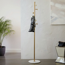 Online Designer Combined Living/Dining Deco Marble Coat Rack