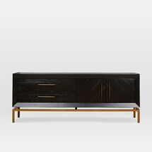 Online Designer Bedroom Alexa Burnished Media Console (64.5")