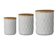 Online Designer Living Room Scandinavian 3 Piece Kitchen Canister Set