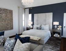 Online Designer Bedroom 3D Model