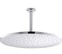 Online Designer Bathroom Contemporary Round 14" Rainhead with Katalyst Air-Induction Spray