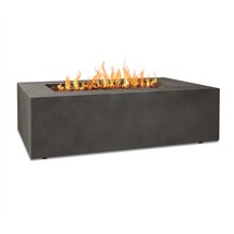 Online Designer Patio Whistler Rectangular Fire Table