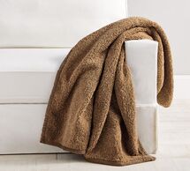 Online Designer Bedroom Cozy Teddy Faux Fur Throws