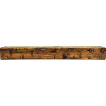 Online Designer Living Room Rustic Fireplace Mantel Shelf