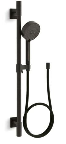 Online Designer Bathroom Kohler Awaken 2 GPM Multi Function Hand Shower Package - Includes Slide Bar and Hose