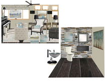 Online Designer Bathroom 3D Model