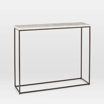 Online Designer Living Room Streamline Console - Marble