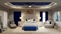 Online Designer Bedroom 3D Model