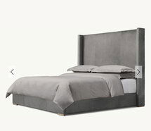 Online Designer Bedroom LAWSON LEATHER SHELTER BED