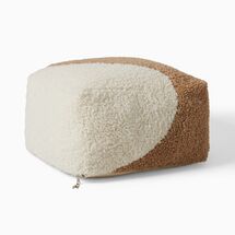 Online Designer Living Room Mara Hoffman Shearling Pouf