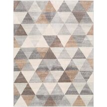 Online Designer Bedroom Cityside Brown/Grey/Tan Area Rug