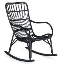 Online Designer Patio Medan, graphite rocking chair