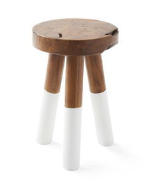 Online Designer Bathroom Dip-Dyed Stools