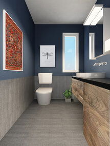 Online Designer Bathroom 3D Model