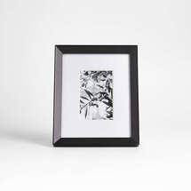 Online Designer Living Room Icon Wood 4x6 Black Picture Frame