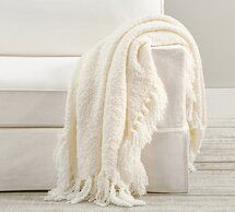 Online Designer Bedroom Dreamy Handwoven Fringe Throw