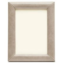 Online Designer Bedroom Pigeon And Poodle Eton Modern Classic Storm Leather Picture Frame - 5x7