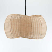 Online Designer Bedroom Althea Wicker Pendant Light