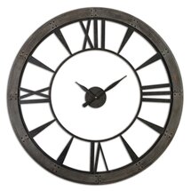 Online Designer Living Room Large Bronze Finish Wall Clock