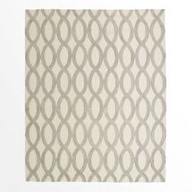 Online Designer Living Room Linking Loops Wool Rug 