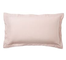 Online Designer Bedroom BELGIAN FLAX LINEN SHAM - SOFT ROSE