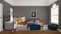 Online Designer Bedroom 3D Model