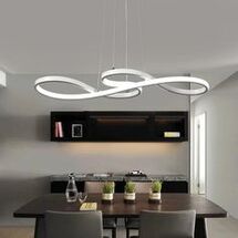 Online Designer Combined Living/Dining the infinite chandelier