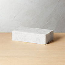 Online Designer Bedroom  Small White Marble Box