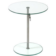 Online Designer Living Room Radinka Adjustable Glass Table