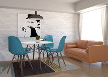 Online Designer Dining Room 3D Model