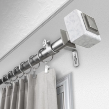 Online Designer Combined Living/Dining Estelle Single Curtain Rod