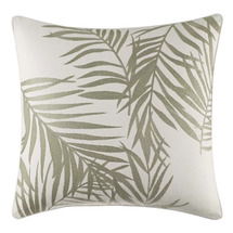 Online Designer Other Palms Away Leaf Embroidery Throw Pillow by Tommy Bahama Bedding