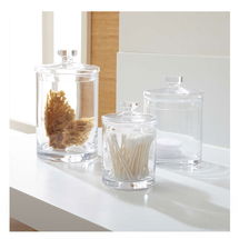 Online Designer Bathroom GLASS CANISTER - MEDIUM