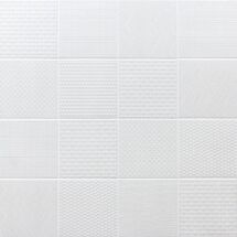 Online Designer Bathroom Sacramento Decor Snow 6x6 Matte Porcelain Tile