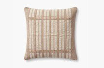 Online Designer Home/Small Office Marion Pmh0029 Gold / Beige Pillow 22" x 22" Cover w/Down