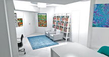 Online Designer Dining Room 3D Model