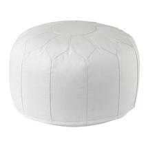 Online Designer Bedroom Faux Leather Pouf