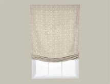 Online Designer Living Room Roman Shades