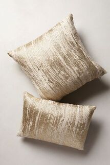 Online Designer Living Room Plaited Metallics Pillow