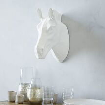 Online Designer Living Room Papier-Mache Animal Sculpture - Zebra