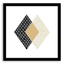 Online Designer Living Room Minted for west elm - Geometric Series Pointillized Diamonds