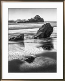 Online Designer Combined Living/Dining USA, California, Pfeiffer Beach Framed Art