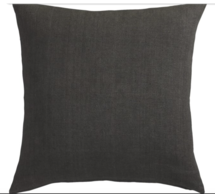 Online Designer Living Room 20" linon dark grey pillow